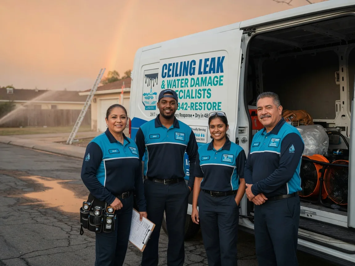 Ceiling Leak Cleanup company in Red Oak, VA