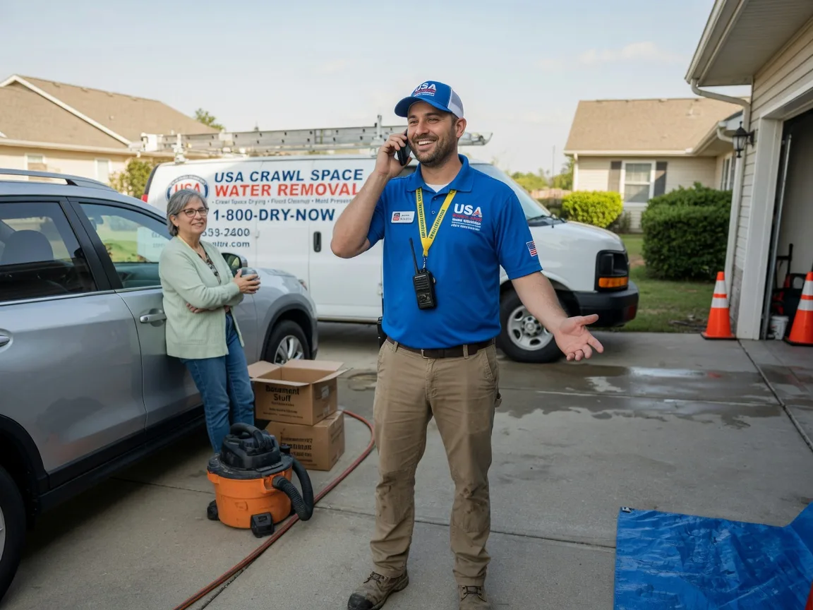 Crawl Space Water Removal Red Oak, VA FAQs